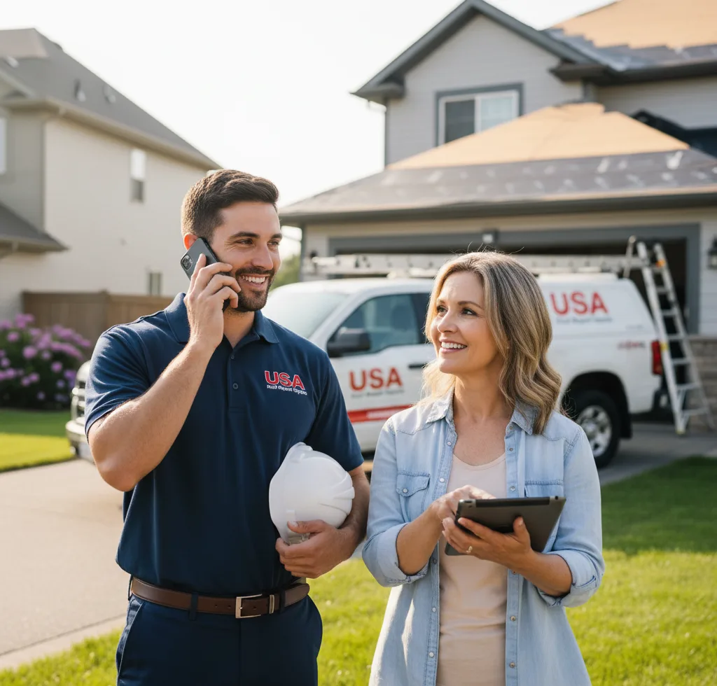 USA Roof Repair Experts customer support in Sunland